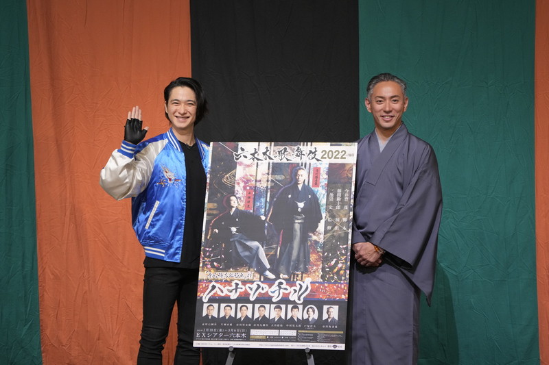 市川海老蔵 戸塚祥太 A B C Z ら出演 六本木歌舞伎22 ハナゾチル 青砥稿花紅彩画 より 開幕 コメントと舞台写真が到着 Theater Girl